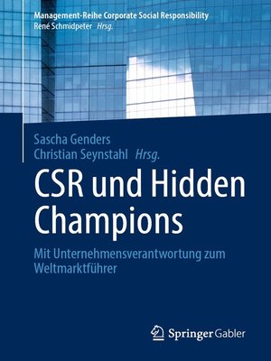 cover image of CSR und Hidden Champions